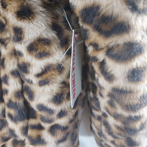 Stella Tweed leopard  Jackets & Coat  Women's Size L - Picture 6 of 9